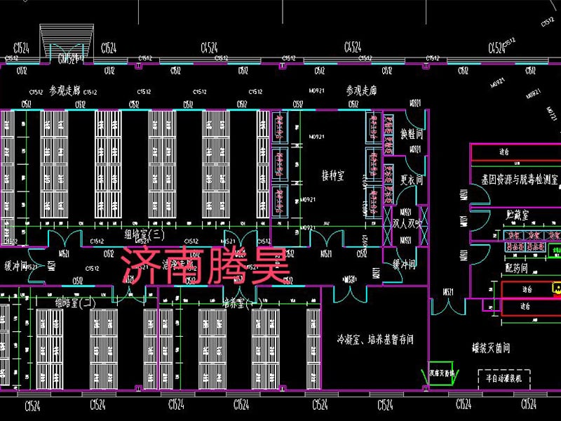陕西91看片软件免费室平面净化设计图