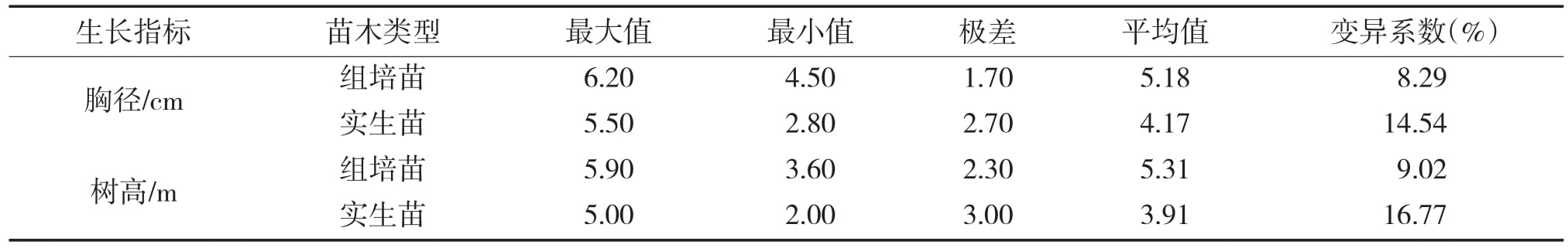 大花序桉91看片软件免费苗15个月龄幼林生长